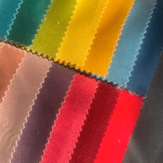 Полиэфирная трикотажная бархатная ткань для дивана, обивочная ткань, домашний текстиль (канна)